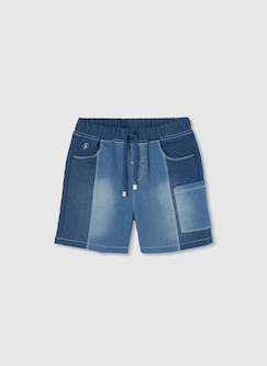 Bermuda garçon en denim  - vertbaudet enfant
