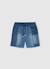 Bermuda garçon en denim Bleu 1 - vertbaudet enfant 