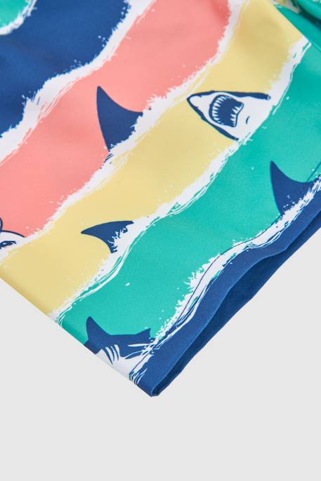 Maillot pour enfant en tissu recyclé Bleu 4 - vertbaudet enfant 