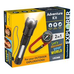 Jouet-Kit aventure et découverte - Torche et Boussole pour Enfants