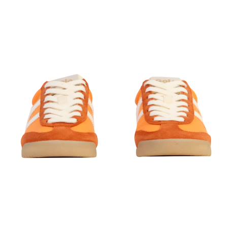 Baskets basses  à lacets Bubblegum cerise off white+Clementine moody orange off white+Emerald evergreen surf+Evergreen plume soleil+Green mist evergreen off white+Pale pink  clay off white+Rouge coral 9 - vertbaudet enfant 