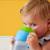 Tasse bébé 360 gobelet d'apprentissage anti-fuite Rose+Violet 6 - vertbaudet enfant 