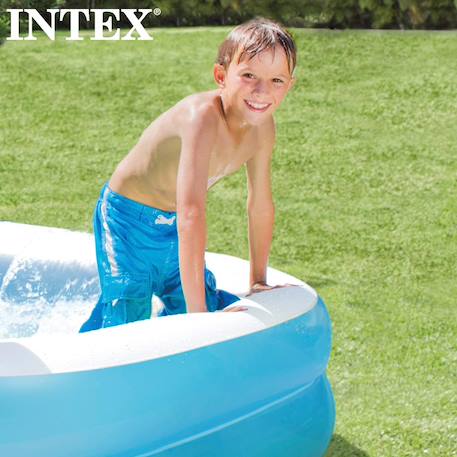 Piscine enfant Bleu et blanc 4 - vertbaudet enfant 