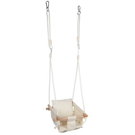 Balançoire pour bébé beige Beige 2 - vertbaudet enfant 