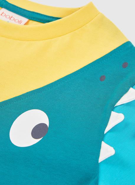 T-shirt enfant coton Jaune 3 - vertbaudet enfant 