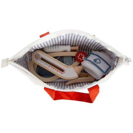 Mallette de médecin Rouge+Vert 4 - vertbaudet enfant 