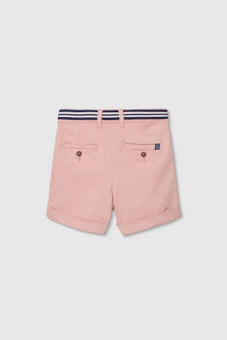 Bermuda garçon en coton Orange 2 - vertbaudet enfant 