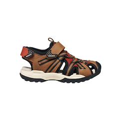 Chaussures-Sandales en cuir  à scratch