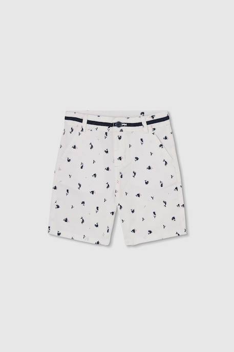 Garçon-Short-Bermuda garçon en coton imprimé