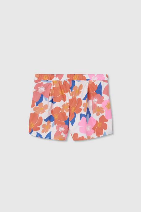 Short à imprimé fleuri Multicolore 2 - vertbaudet enfant 