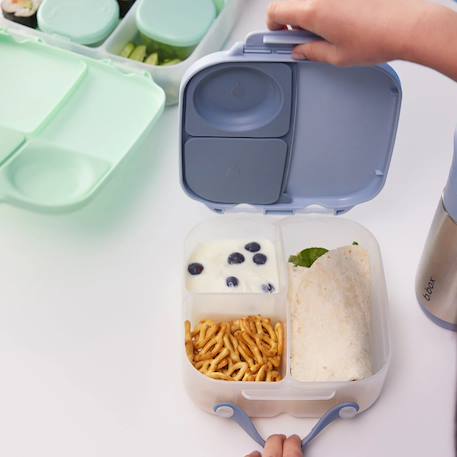 Lunch box bento enfant – mini boîte à déjeuner Bleu+Jaune+Rose+Vert 6 - vertbaudet enfant 