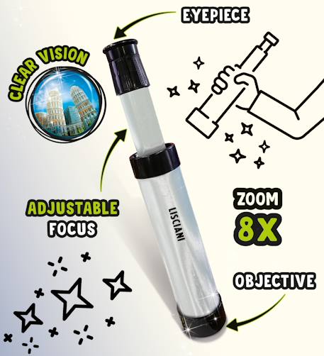 Micro Télescope Pour Enfants - I'm a genius display MULTICOLORE 4 - vertbaudet enfant 