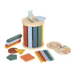 Jouet-Premier âge-Premières manipulations-Tambour de tri montessori