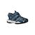 Sandales en cuir à scratch Denim   noir+Marron clair   rust 4 - vertbaudet enfant 