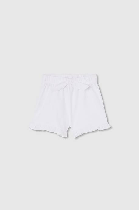 Fille-Short en coton