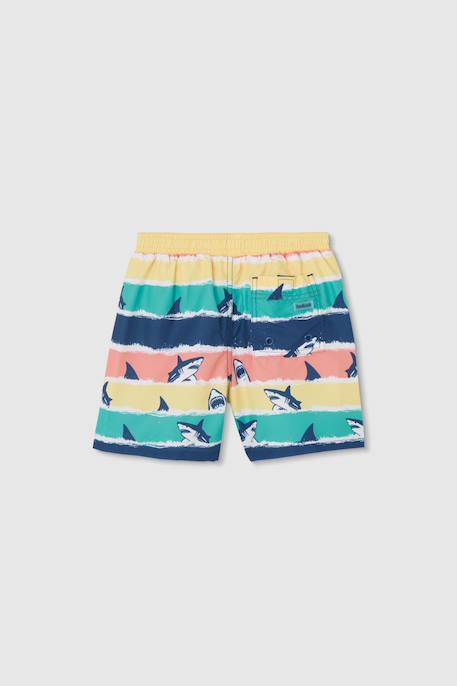 Maillot pour enfant en tissu recyclé Bleu 2 - vertbaudet enfant 