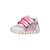 Baskets basses  à scratch Blanc   lilac+Pink   jaune clair 2 - vertbaudet enfant 