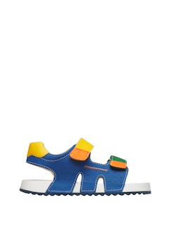 Chaussures-Sandales en cuir mimio.