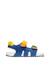 Sandales en cuir mimio. Bleu-jaune 1 - vertbaudet enfant 