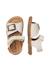 Sandales en cuir parin Blanc crème-+Cognac-+Marine- 4 - vertbaudet enfant 