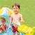 Piscine enfant avec espace de jeu Bleu 4 - vertbaudet enfant 