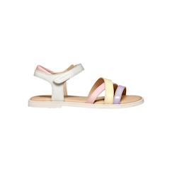 Chaussures-Sandales en cuir  à scratch