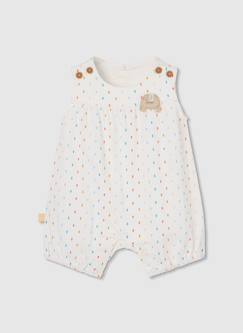 Combinaison bébé en coton  - vertbaudet enfant