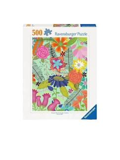 Jouet-Jeux éducatifs-Puzzles-Puzzle jungle de fleurs – 500 pièces