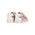 Baskets basses  à scratch Blanc   lilac+Pink   jaune clair 4 - vertbaudet enfant 