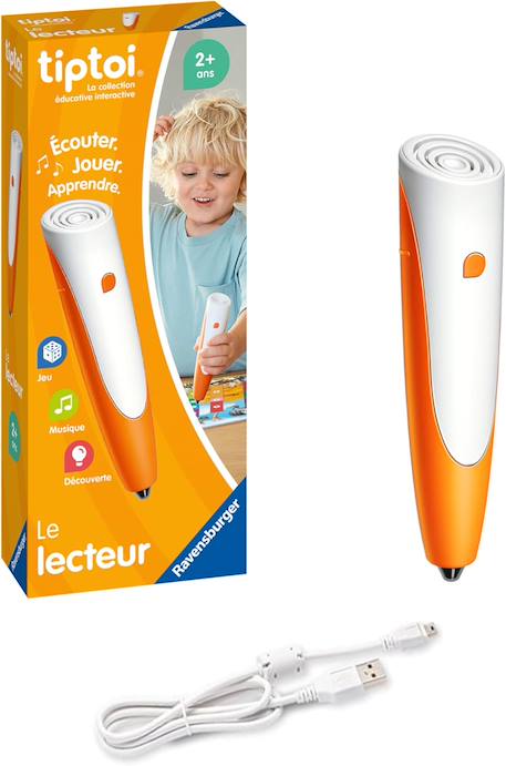 Lecteur éducatif interactif tiptoi® multi-couleurs – jeu éducatif sans écran – à partir de 2 ans MULTICOLORE 4 - vertbaudet enfant 