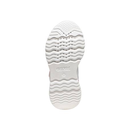 Baskets basses  à scratch Blanc   rose+Salmon   blanc 10 - vertbaudet enfant 