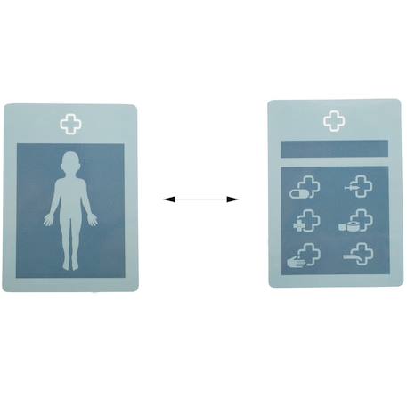 Mallette de médecin Rouge+Vert 5 - vertbaudet enfant 