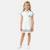 Robe fille style polo manches courtes Blanc+Fushia+Gris+Rose 1 - vertbaudet enfant 