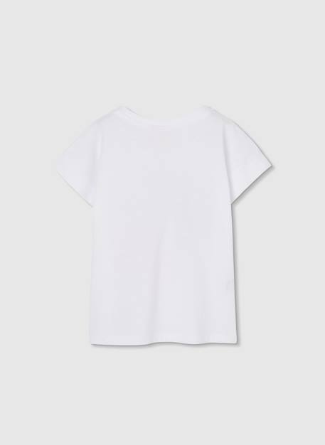 T-shirt coton Blanc 2 - vertbaudet enfant 