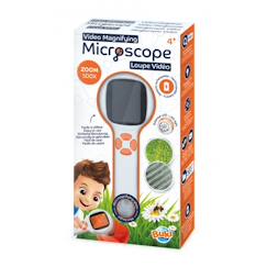 Jouet-Jeux éducatifs-Jeux scientifiques-Microscope loupe vidéo