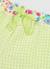 Bermuda fille popeline à carreaux Multicolore 4 - vertbaudet enfant 