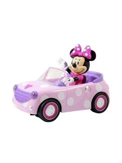 Jouet-Voiture télécommandée minnie roadster – jouet robuste disney – à partir de 3 ans