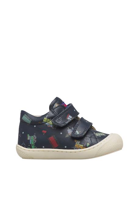 Chaussures premiers pas en cuir cocoon vl Marine- 1 - vertbaudet enfant 