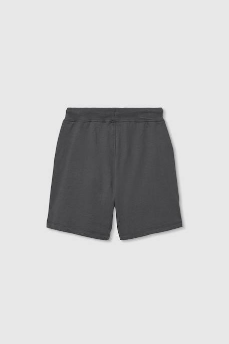 Bermuda garçon en coton Gris 2 - vertbaudet enfant 