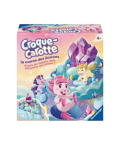 Jeu de société croque carotte licorne – jeu familial coloré dès 4 ans MULTICOLORE 1 - vertbaudet enfant 