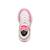 Baskets basses  à scratch Blanc   rose+Salmon   blanc 11 - vertbaudet enfant 