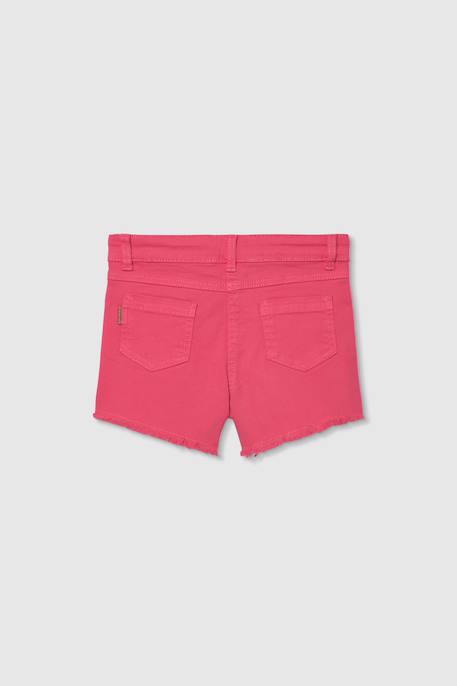 Short fille en coton Rose 2 - vertbaudet enfant 