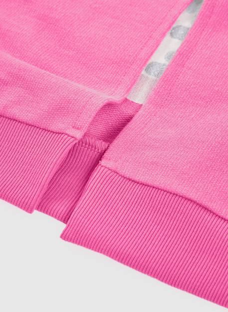 Pull fille en coton imprimé Rose 4 - vertbaudet enfant 