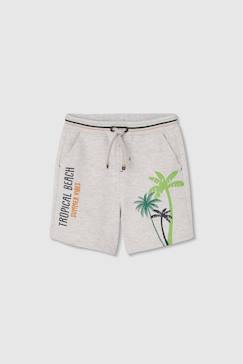Short garçon en maille  avec palmiers  - vertbaudet enfant