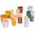 Gobelets de tri montessori avec figurines Beige 2 - vertbaudet enfant 