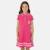 Robe fille style polo manches courtes Blanc+Fushia+Gris+Rose 4 - vertbaudet enfant 