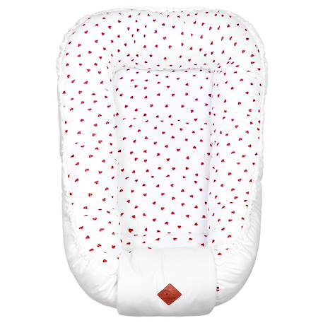 Cocon réducteur de lit matelassé et réversible lovio Bleu+Rouge 7 - vertbaudet enfant 