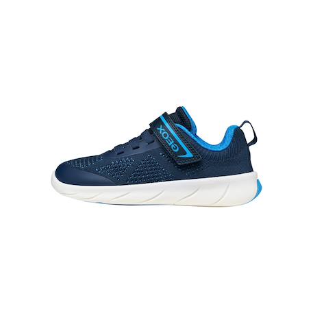 Baskets basses à scratch Marine   azure 2 - vertbaudet enfant 