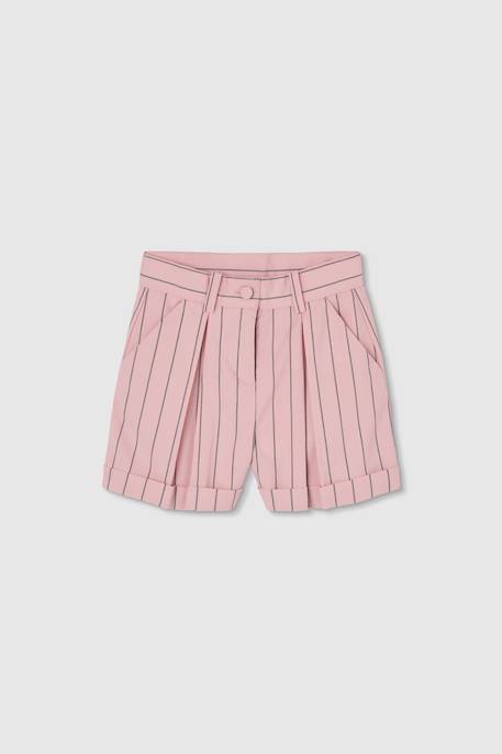 Short rayé fille  - vertbaudet enfant