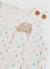 Barboteuse bébé en coton Blanc 3 - vertbaudet enfant 